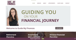 Desktop Screenshot of guidemyfinances.com